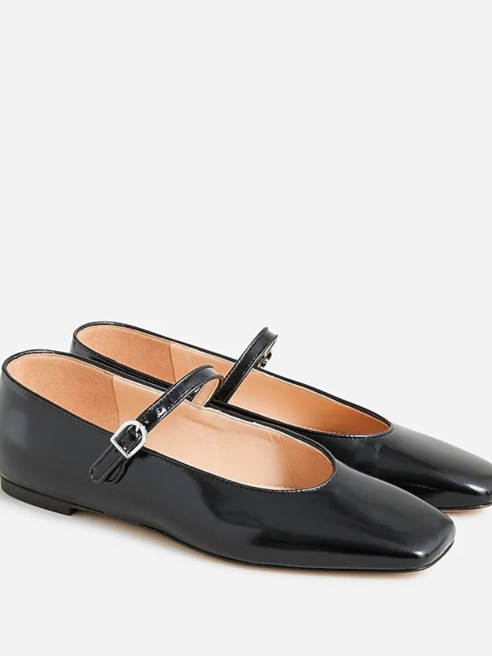 Zara Black Patent Mary Janes Size 38 (7.5)